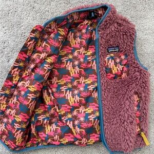 Patagonia Multicolor Reversible Fleece Vest